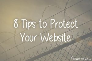 8 Tips to Protect Your Website