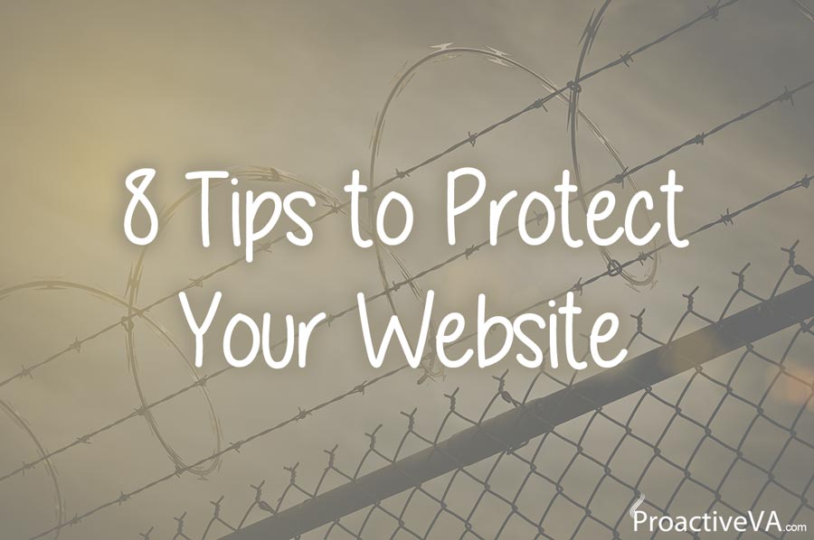 8 Tips to Protect Your Website