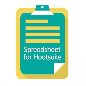 Excel Spreadsheet for Hootsuite
